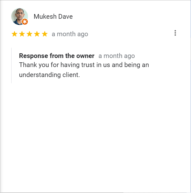 Mukesh Dave_review